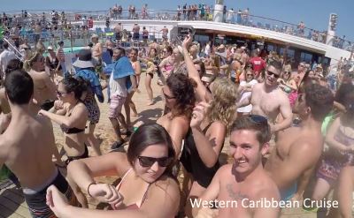 Carnival Glory in Western Caribbean